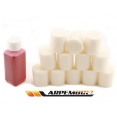 Esponjas Filtro Ar Dupla 12Un + Óleo 1/8TT Losi Esponjas Filtro Ar Dupla 12Un + Óleo 1/8TT Losi
